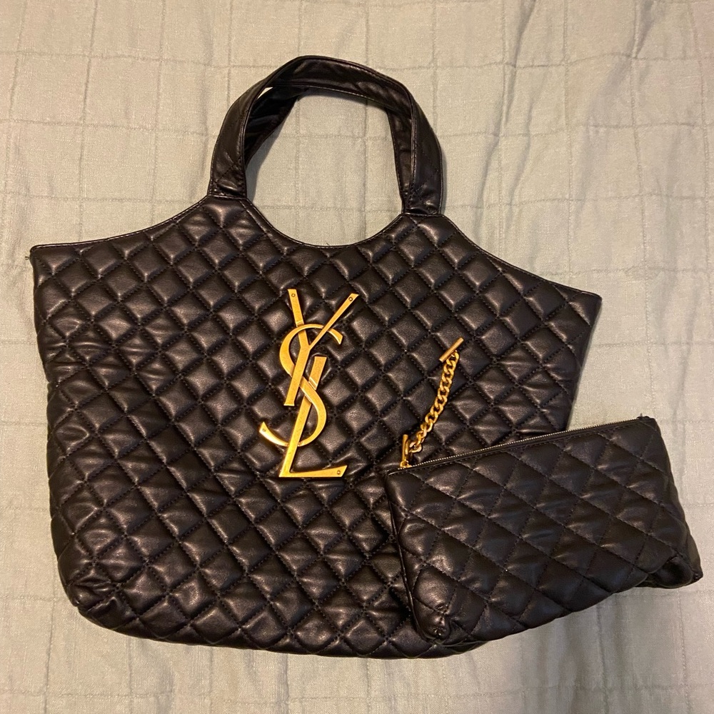 YSL Lambskin Tote